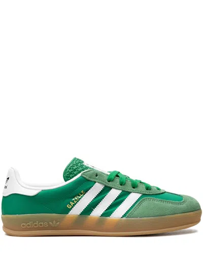 Adidas Originals Mens  Gazelle Indoor In Green/white/hazy Green