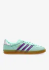 Adidas Originals Sneaker Gazelle Indoor Clear Mint/active Purple/ice Lavender In Mint