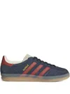 Adidas Originals Gazelle Indoor "legend Ink/preloved Ruby/wonder White" Sneakers In Blue