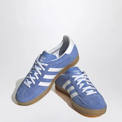Adidas Originals Gazelle Indoor Light Blue Sneakers In Multi