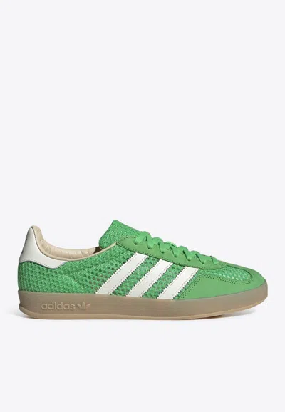 Adidas Originals Gazelle Indoor Low-top Sneakers In Green