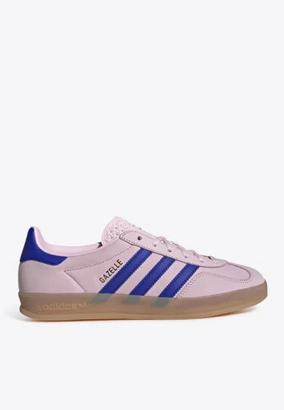 Adidas Originals Gazelle Indoor Low-top Sneakers In Pink