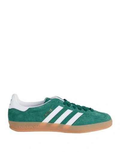 ADIDAS ORIGINALS ADIDAS ORIGINALS GAZELLE INDOOR MAN SNEAKERS EMERALD GREEN SIZE 11.5 LEATHER