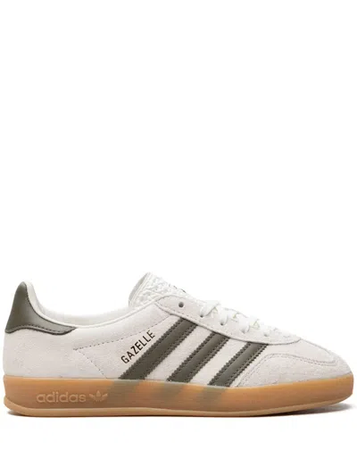 ADIDAS ORIGINALS GAZELLE INDOOR "OLIVE STRATA" SNEAKERS