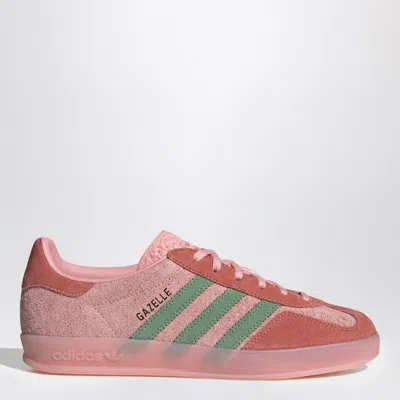 Adidas Originals Gazelle Indoor 'semi Pink Spark/preloved Scarlet' Sneakers In Multi
