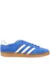 Adidas Originals Striped Suede Low Top Sneakers In Blue