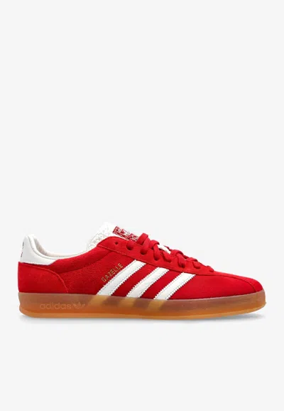 Adidas Originals Gazelle Indoor Pro Suede Sneakers In Red