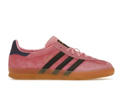 Pre-owned Adidas Originals Gazelle Indoor Purple (women's) Sneakers In Bliss Pink/core Black/collegiate Purple