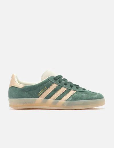 Adidas Originals Gazelle Indoor Shoes In Green