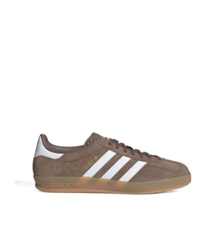 Adidas Originals Gazelle Indoor Shoes In Brown