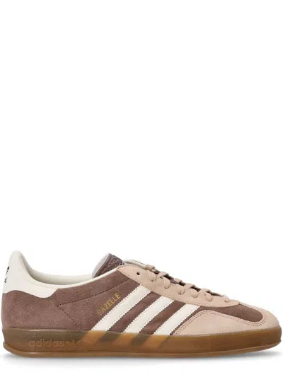Adidas Originals Gazelle Indoor "earth Strata/cloud White/magic Beige" Sneakers In Multi