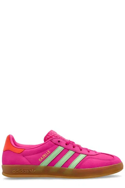 Adidas Originals Gazelle Suede Sneakers In Pink