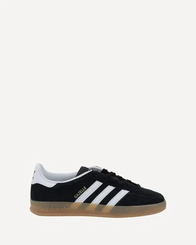 Adidas Originals Gazelle Indoor Sneakers In Black