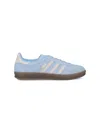 Adidas Originals Handball Spezial Sneakers In Cyan Suede