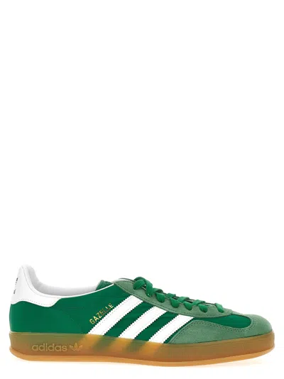 Adidas Originals 'gazelle Indoor' Sneakers In Green