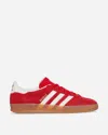 Adidas Originals Red Calf Leather Bos Taurus Low Top Sneakers In Red