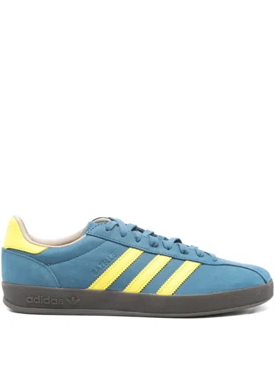 Adidas Originals Gazelle Indoor Sneakers In Blue