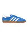 Adidas Originals Striped Suede Low Top Sneakers In Blue