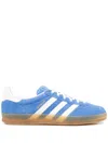 Adidas Originals Adidas Gazelle Indoor Sneakers Shoes In Blufus Ftwwht Goldm