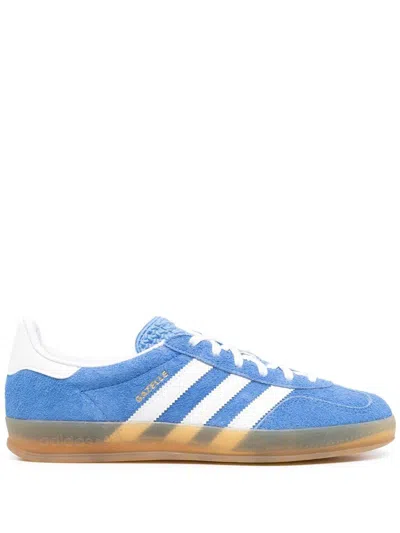 Adidas Originals Gazelle Indoor Sneakers In Blue