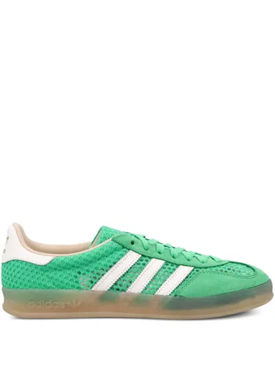Adidas Originals Gazelle Indoor Sneakers In Green