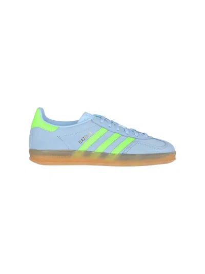Adidas Originals "gazelle Indoor" Sneakers In Blu