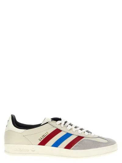 Adidas Originals Gazelle Indoor Sneakers In Neutral