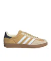 Adidas Originals Gazelle Indoor Oatmeal Colour Snaeker In Multi