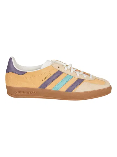 Adidas Originals Gazelle Indoor Sneakers In Orange