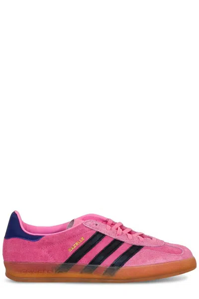 Adidas Originals Gazelle Indoor Sneakers In Pink