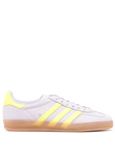 Adidas Originals Gazelle Indoor Sneakers In Gray