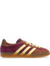 Adidas Originals Gazelle Indoor "maroon/almost Yellow/preloved Brown" Sneakers In Red