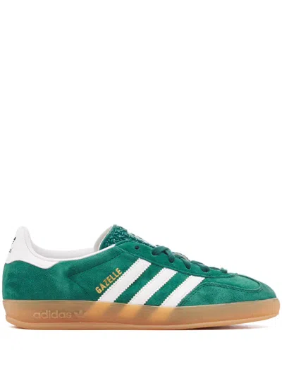 Adidas Originals Gazelle Indoor Sneakers In Verde