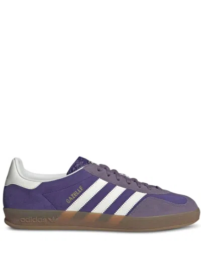 Adidas Originals Gazelle Indoor Sneakers In Viola