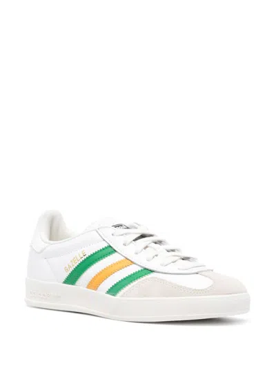 Adidas Originals Gazelle Indoor Sneakers In White