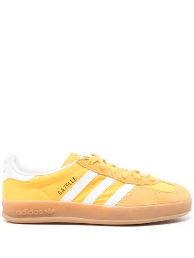 Adidas Originals Mens  Gazelle Indoor Nylon In Crew Yellow/ftwr White