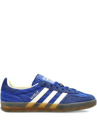 Adidas Originals Gazelle Indoor Suede Sneakers In Blue