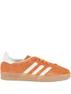 Adidas Originals Gazelle Indoor Suede Sneakers In Orange
