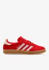 Adidas Originals Gazelle Indoor Sneakers In Suede In Red