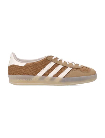 Adidas Originals Gazelle Indoor Trainers In Brown