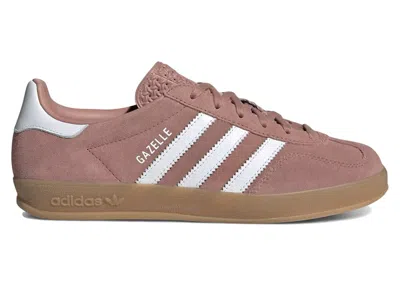 Pre-owned Adidas Originals Gazelle Indoor White (women's) Sneakers In Warm Clay/cloud White/gum