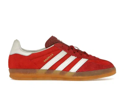Pre-owned Adidas Originals Gazelle Indoor (women's) Sneakers In Active Maroon/off White/gum