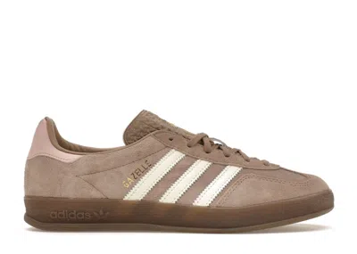 Pre-owned Adidas Originals Gazelle Indoor (women's) Sneakers In Brown/pink/gum