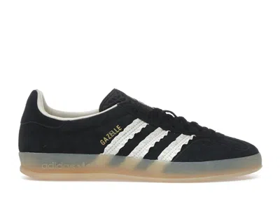 Pre-owned Adidas Originals Gazelle Indoor (women's) Sneakers In Core Black/cream White/gum In Multi