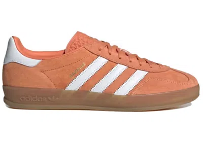 Pre-owned Adidas Originals Gazelle Indoor (women's) Sneakers In Hazy Copper/cloud White/gum In Multi
