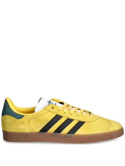 Adidas Originals Gazelle "jamaica" In Spring Yellow/core Black/gum