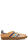 Adidas Originals Gazelle Lace-up Sneakers In Orange