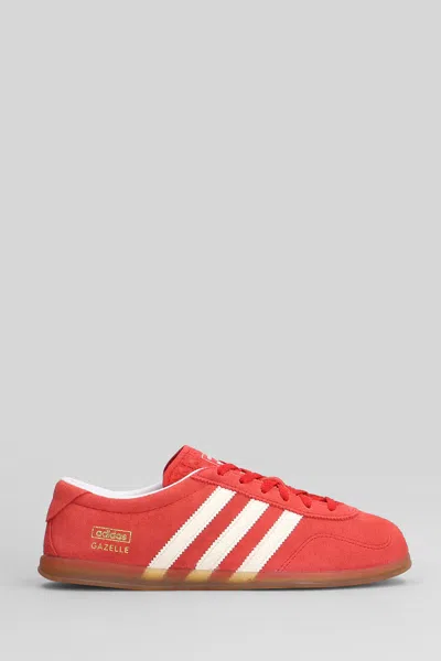 Adidas Originals Gazelle Lo Pro Sneakers In Red Suede