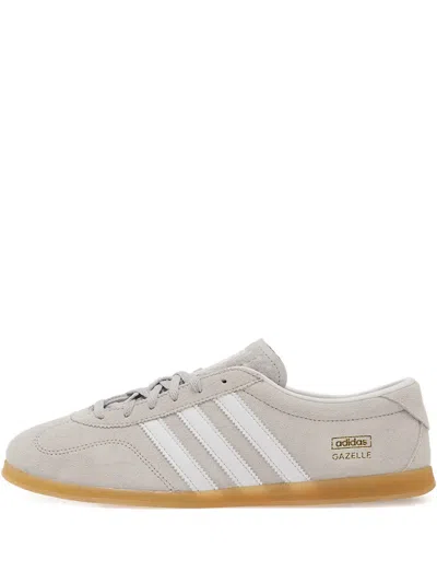 Adidas Originals Gazelle Lo Pro Three-stripe Sneakerstrainers In Gray