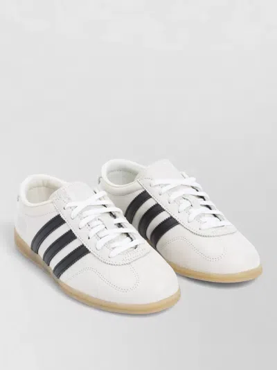 Adidas Originals Gazelle Low Profile Sneakers Contrast Stripes Rubber In Multi